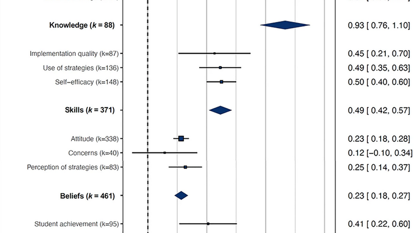 Does Professional Development Effectively Support the Implementation of Inclusive Education? A Meta‑Analysis